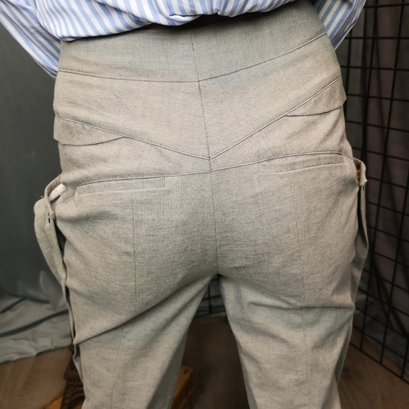 Vintage stretch denim twill slim Punk Hero pants - Picture 6 of 12